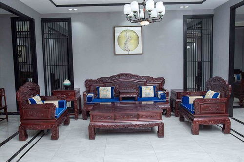 上海家具 汇雅阁红木 阔叶黄檀家具