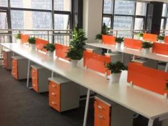 图 办公家具职员办公桌椅屏风隔断工位员工桌卡座电脑桌 上海办公用品