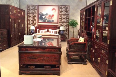 东成红木携臻品亮相第21届上海家具展!_东成红木家具